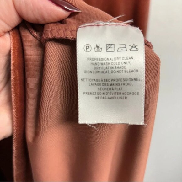 Jenny Yoo Logan Velvet Sleeveless Illusion Plunging V-Neck Gown Maxi Dress 2 - Picture 14 of 16